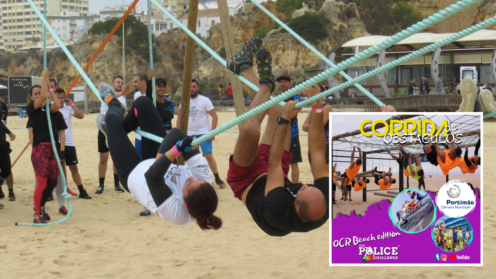 Praia da Rocha recebe mais uma edição do OCR Police Challenge, a 31 de outubro