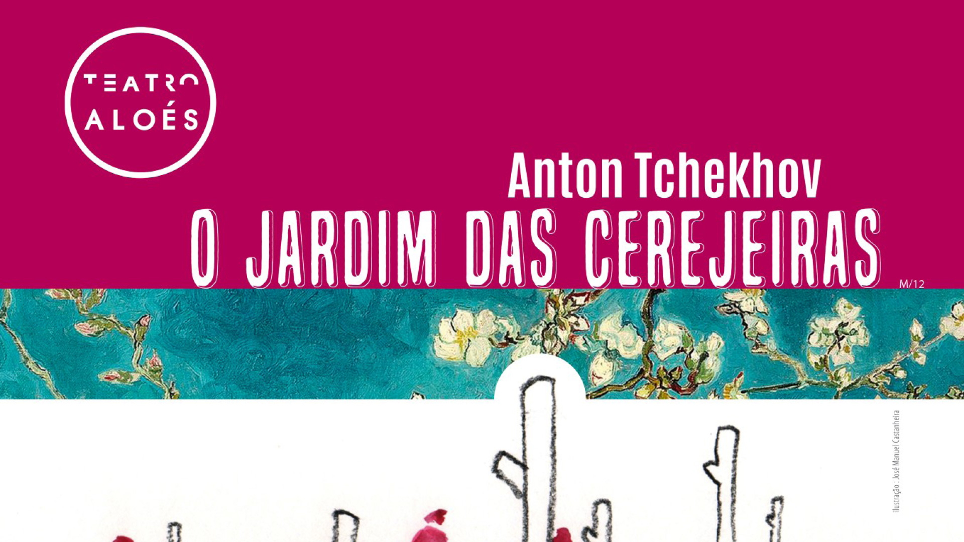 O Jardim das Cerejeiras de Tchekhov, nos Recreios da Amadora, de 17 a 28 novembro