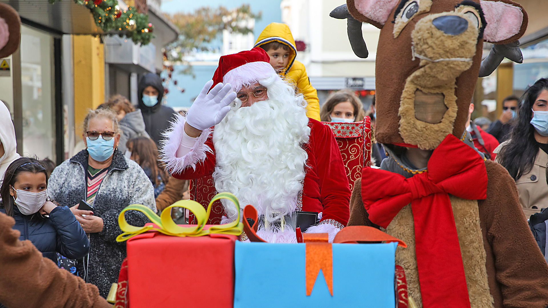 Setúbal Christmas Fest recebe chegada do Pai Natal