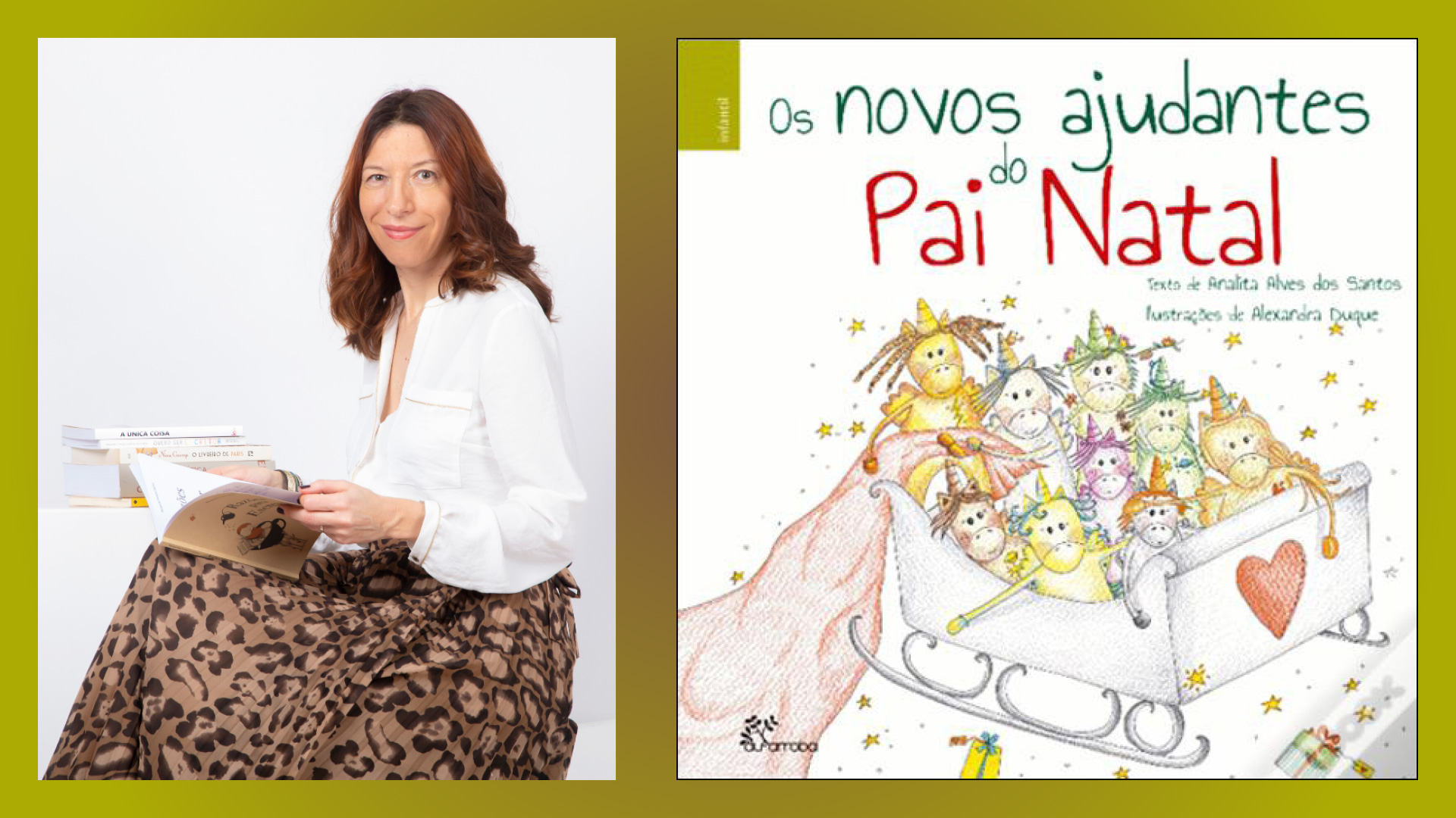 Biblioteca Municipal recebe apresentação do livro “Os novos ajudantes do Pai Natal”