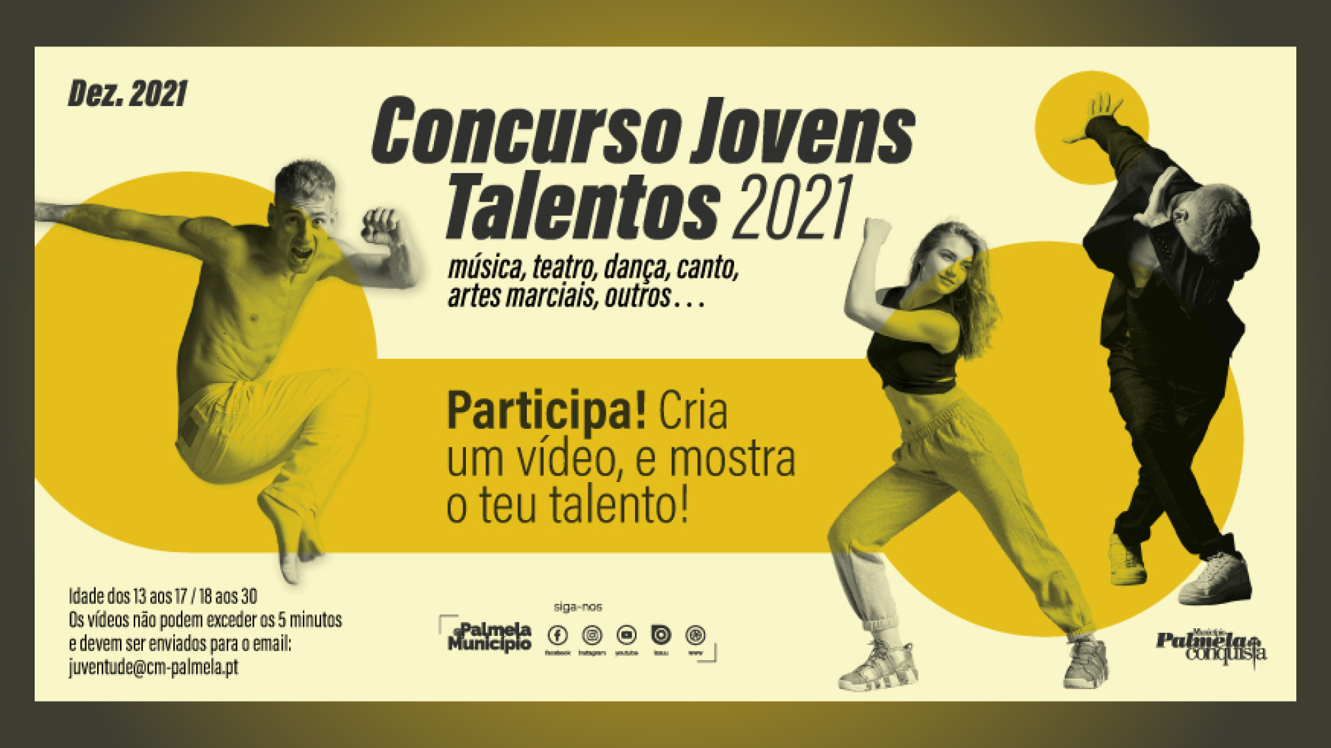 “Jovens Talentos 2021” de Palmela com inscrições abertas