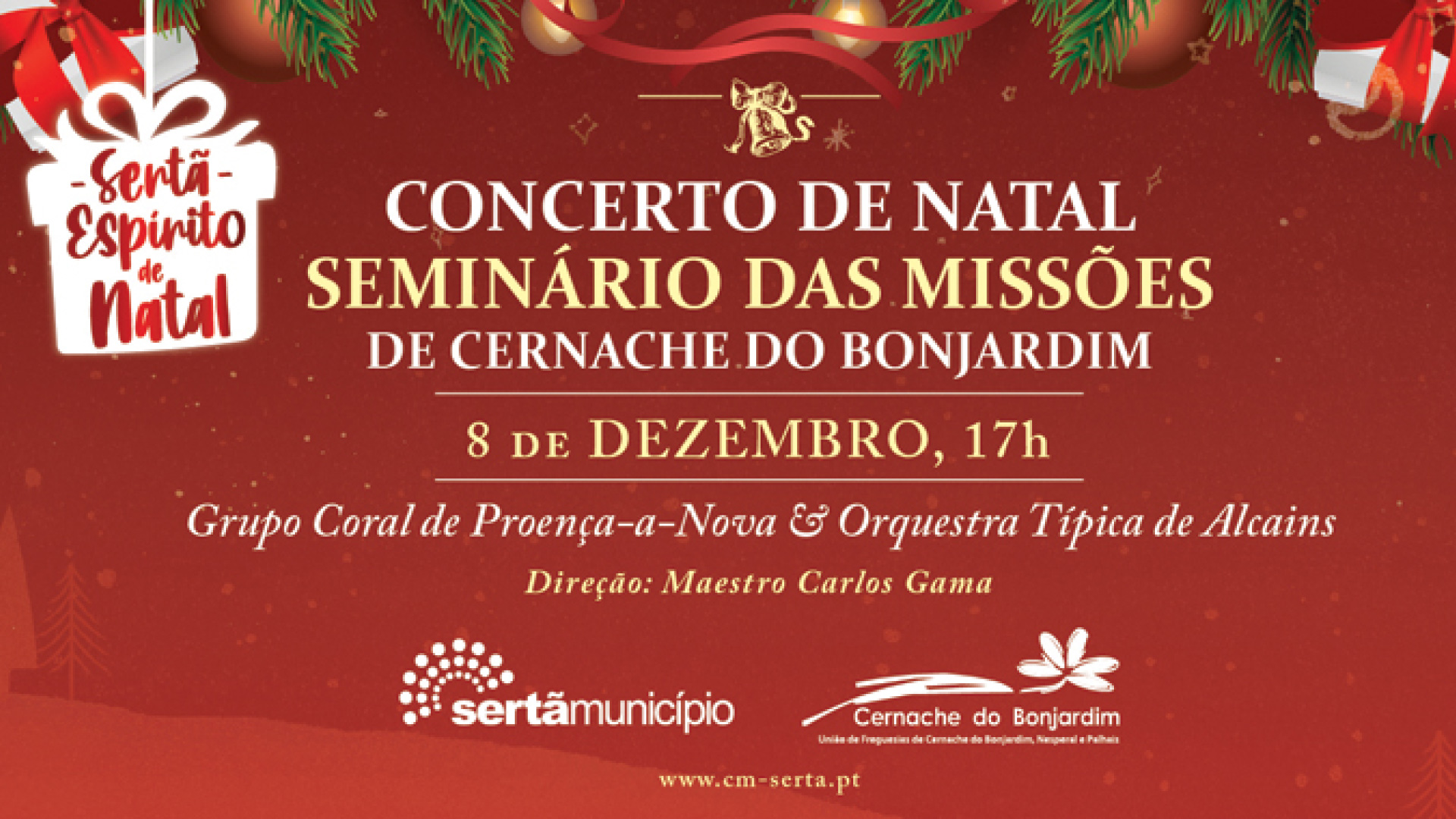 Concerto de Natal no Seminário de Cernache do Bonjardim