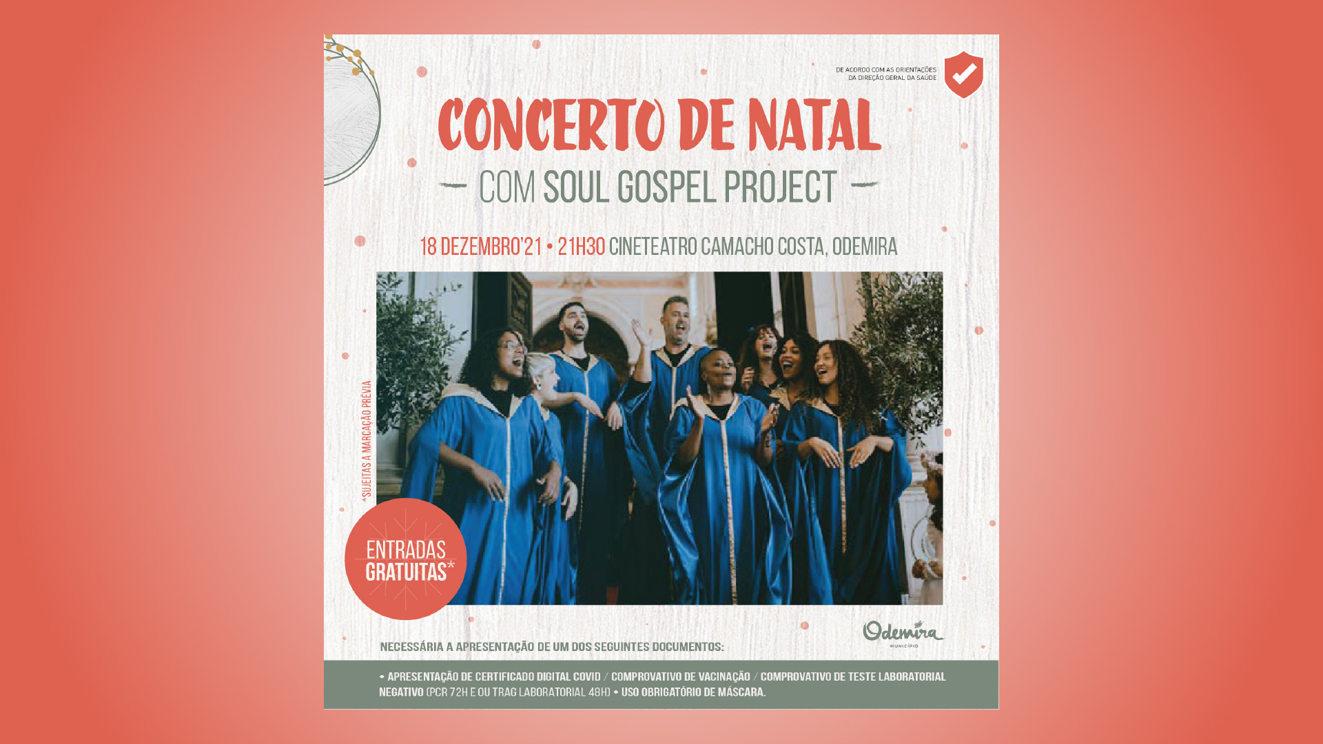 Concerto de Natal com Soul Gospel Project