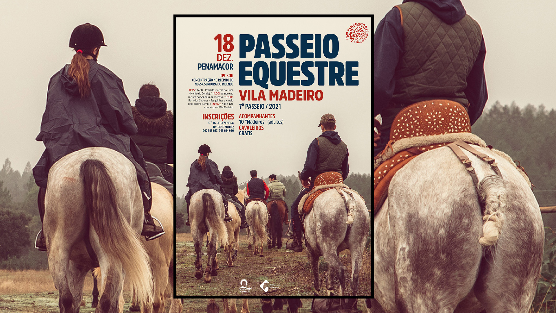 Passeio Equestre Penamacor Vila Madeiro vai para a 7.ª edição