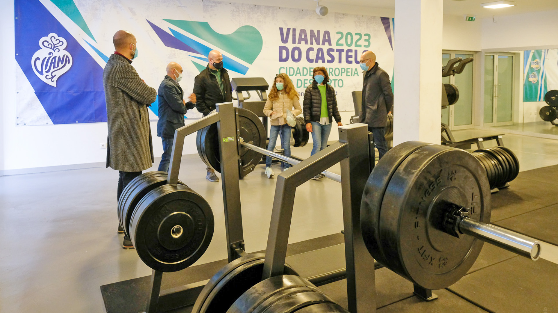 Estádio Manuela Machado equipado com ginásio de musculação