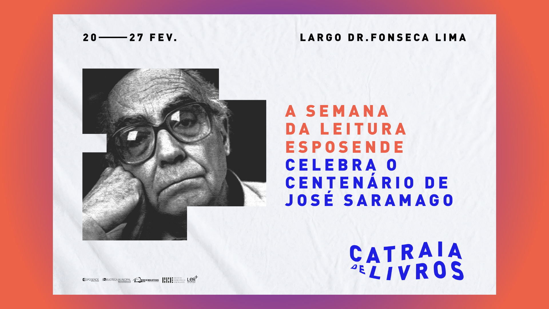 Centenário de José Saramago celebrado na Semana da Leitura de Esposende