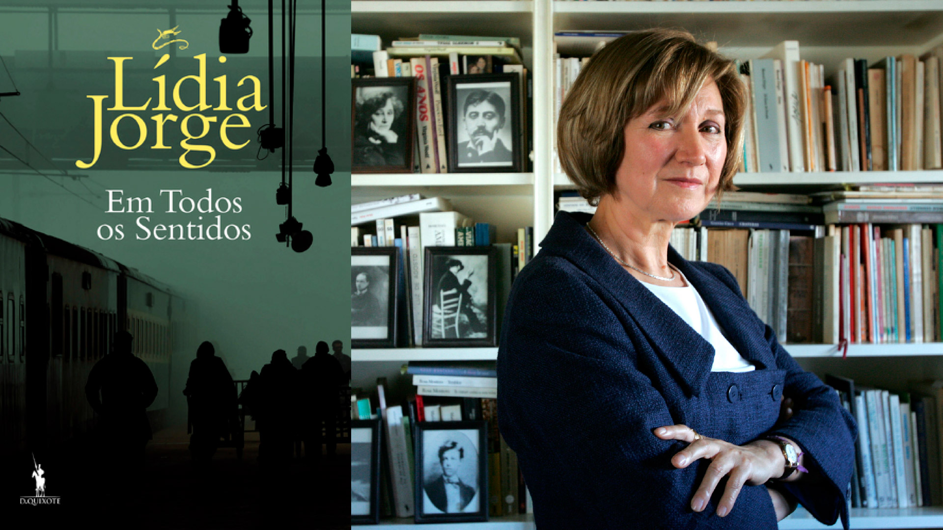 Apresentação do livro “Em Todos os Sentidos” por sandra boto, com Lídia Jorge