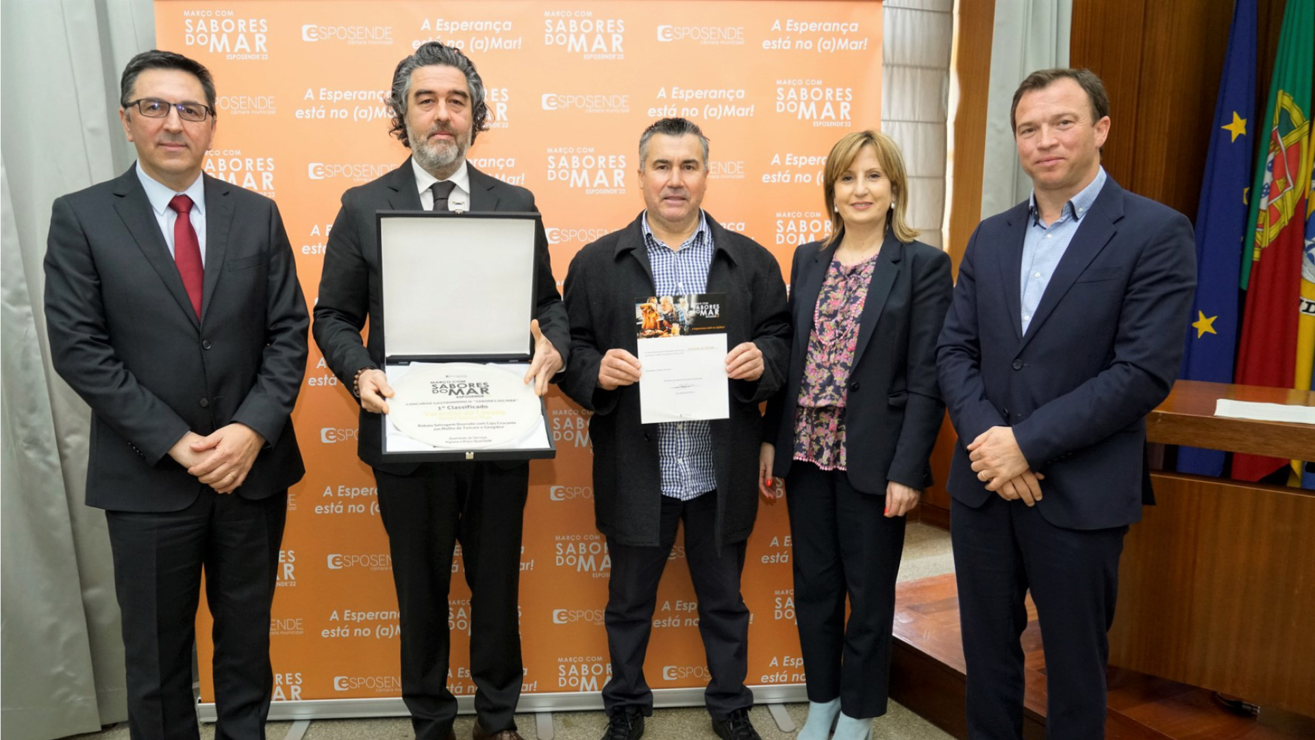 Restaurante Varandas do Cávado vence concurso gastronómico Sabores do Mar 2022