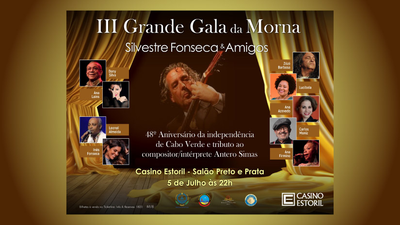 3.ª Grande Gala da Morna: Celebração de Cabo Verde no Casino Estoril