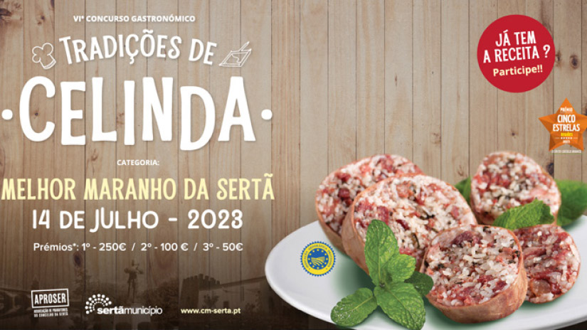 Concurso “Tradições de Celinda” busca o melhor Maranho da Sertã no Festival de Gastronomia