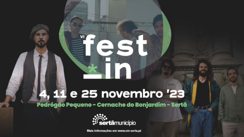 Fest-In regressa à Sertã com destaque para a música portuguesa contemporânea