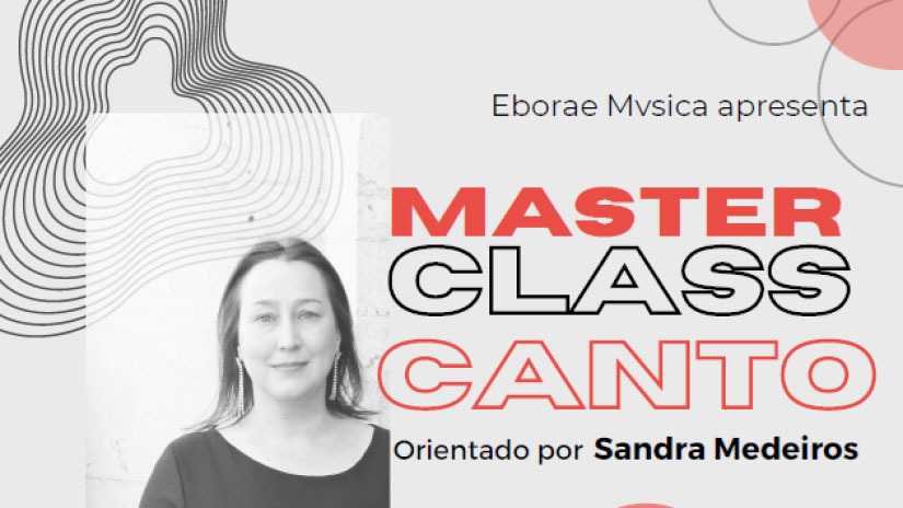 Masterclass de Canto com Sandra Medeiros em Évora