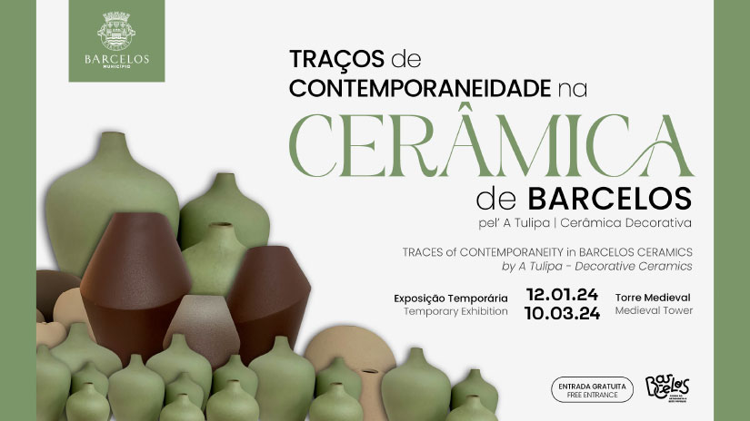 Exposição de Cerâmica "Traços Contemporâneos em Barcelos