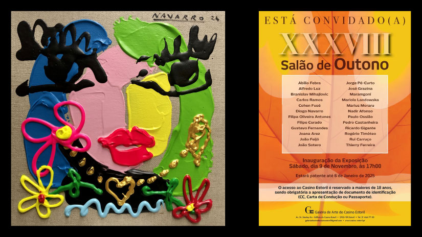 Exposição Salão de Outono no Casino Estoril até janeiro