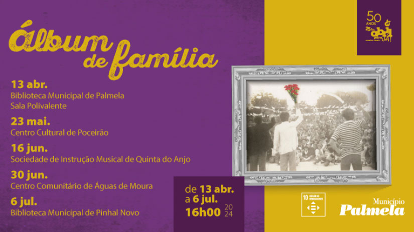 "Álbum de Família" ilumina as memórias do 25 de Abril em Palmela
