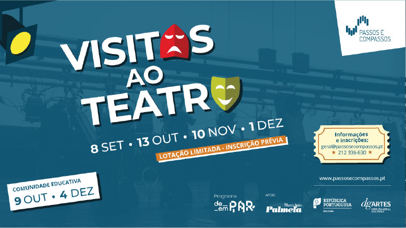 Cine-Teatro S. João em Palmela com visitas guiadas em novembro e dezembro