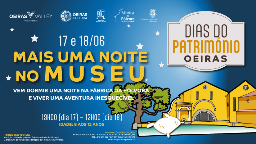 Uma Noite Memorável: "Papalagui Dorme no Museu" na Fábrica da Pólvora