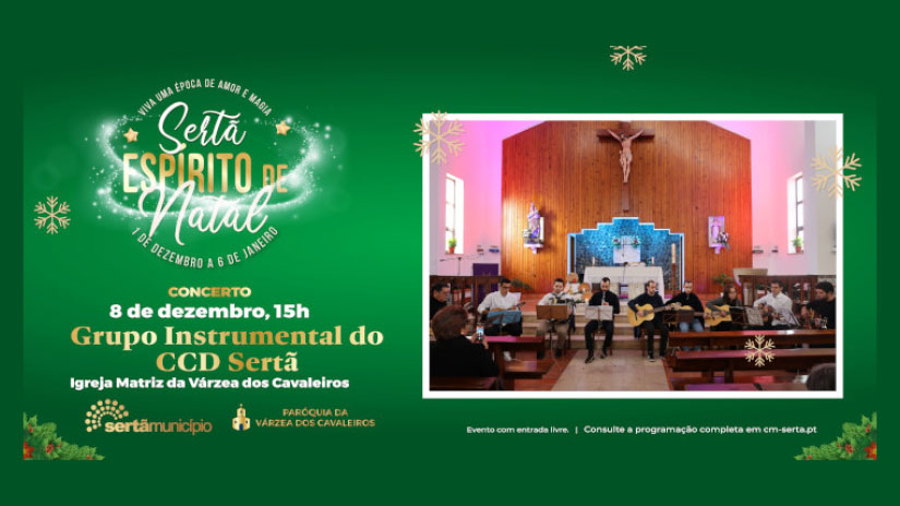 Concerto do Espírito de Natal na Igreja da Várzea dos Cavaleiros