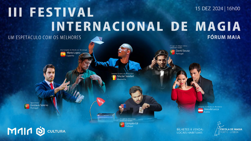 Maia recebe festival de magia com campeões internacionais