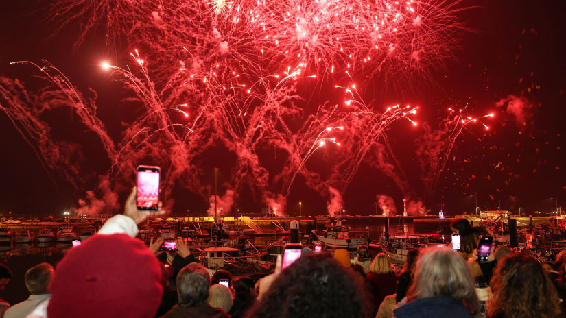 Setúbal brilha com Festa de Ano Novo e 80 mil participantes