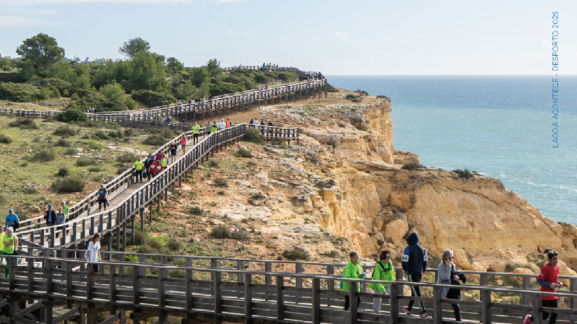 Marcha Corrida Praia do Carvoeiro incentiva atividade física em Lagoa